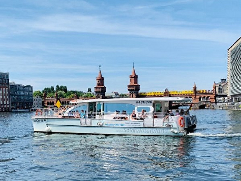 Explore Berlin from Suncat 46 Solar Catamaran